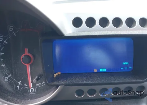 2013 Chevrolet Sonic Lt Auto from USA, damaged, VIN 1G1JC5SG7D4168602